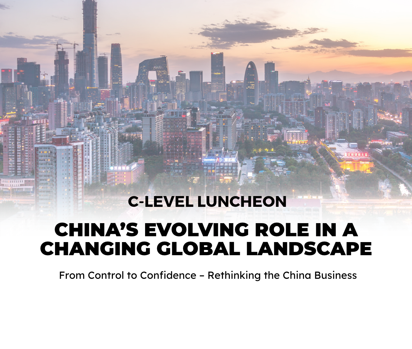 thumbnails C-Level Luncheon-China's Evolving Role in a Changing Global Landscape